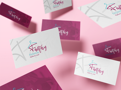 fantasy fashıon card brand branding card cards logo logos