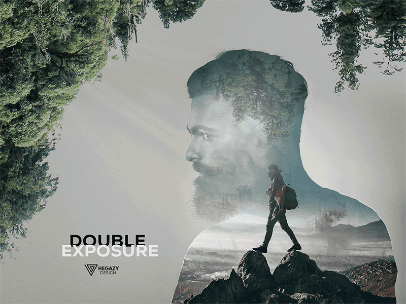 Double Exposure by Mohamed Hegazy on Dribbble