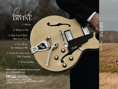 Divine Album - Back album cover cd cover dark guitar music