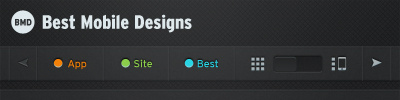 Best Mobile Designs Nav