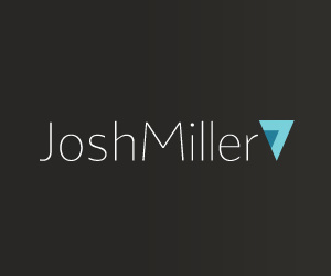 Joshmiller7 Logo blue logo numbers whitney light