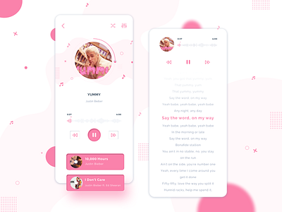 🎼 design flat mobile ui