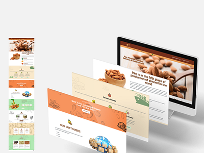 Almond Export website