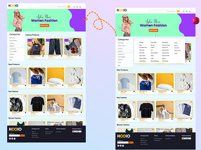 E -Commerce Product page