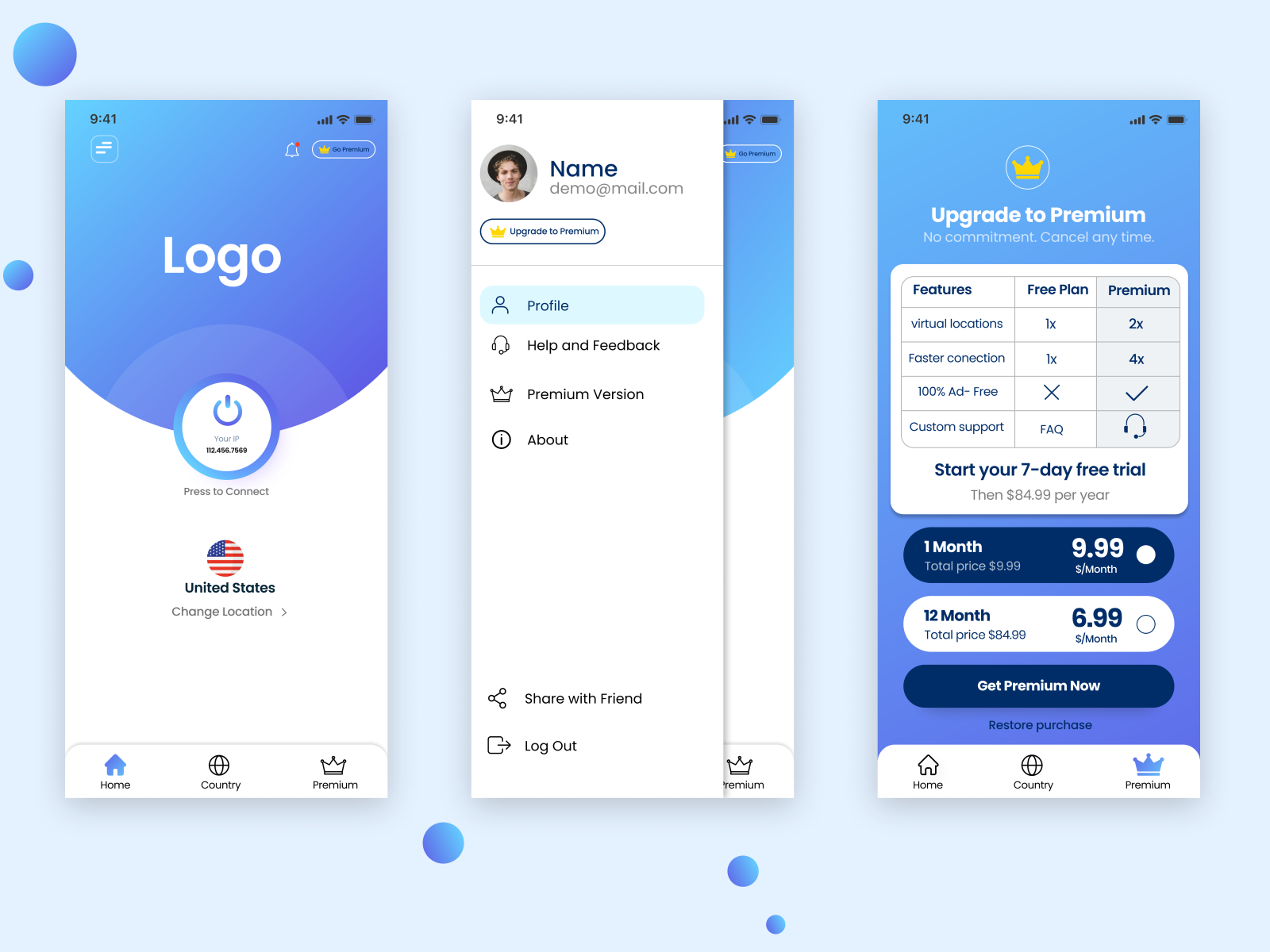 Mobile UI by Torikul islam Rifat on Dribbble