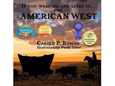 Cover American West america american history book illustration childrens book illustration digital illustration kids books nonfiction pioneers