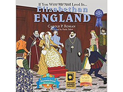 Cover Elizabethan England children book illustration digital england english history illustration kids book non fiction