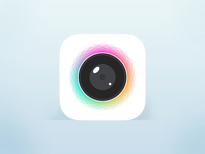 StoryCam app appstore camera clean color flat icon ios