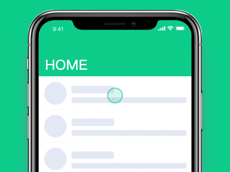 Pulldown to refresh ae app app interface gif bird gif iphone x loading motion pull down refresh ui ux