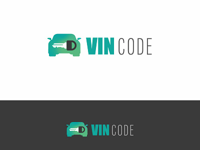 Vin Code app branding car design icon illustration key logo mobile unlock website