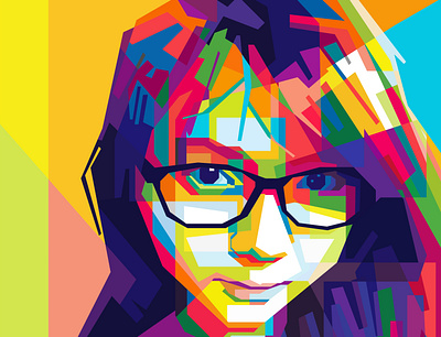 SARAH VILOID abstract abstract art abstract design beautiful color colorfull colors geometric popart wpap