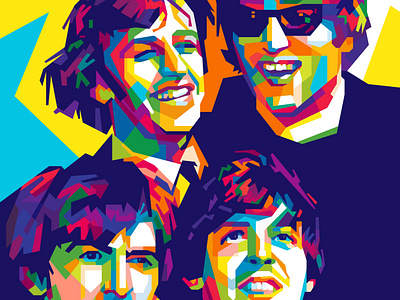 the beatles by Muhammad Daffa umar on Dribbble