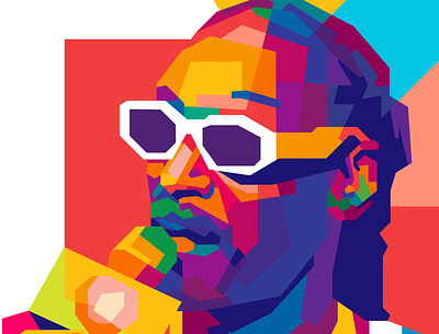 snoopdogg abstract abstract art abstract design beautiful colorful colors geometric illustration popart rappers snoop dogg wpap