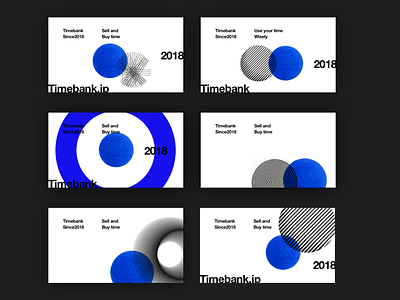 Business card design blue circle brand design branding business card corcle gradient graphic identity pattern poster timebank ux