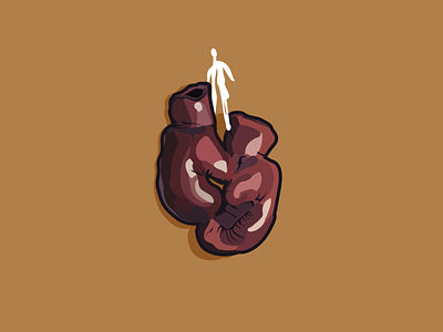 boxing design illustration vector
