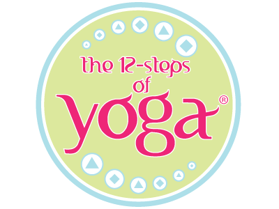 The 12-Steps of Yoga Logo (Take 2) illustrator logo vector yoga