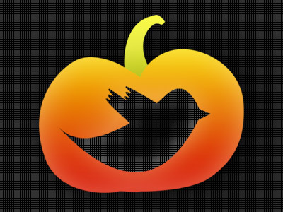Tweet-o-lantern halloween pumpkin twitter