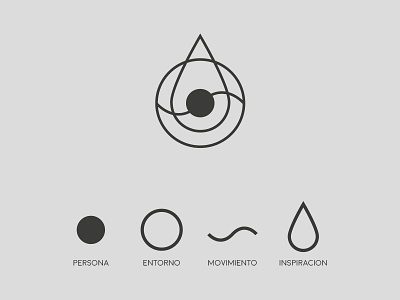 South American Inspired 2d branding design logo vector