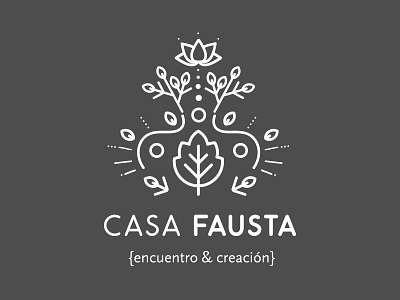 Casa Fausta 2d branding design illustration logo vector