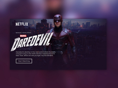 Daredevil on netflix design poster designer posters web