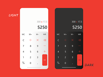 Calculator DailyUI 004 004 calculator daily dailyui dailyuichallenge design figma