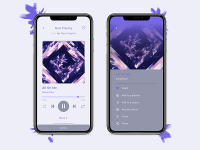 Music Player DailyUI 009 app dailyui dailyuichallenge figma music music app music player ui ux