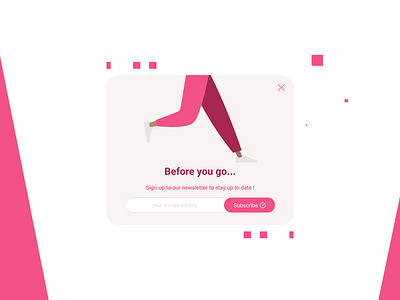 Pop-Up / Overlay DailyUI 016 016 app daily 100 challenge dailyui dailyuichallenge design figma illustration ui ux