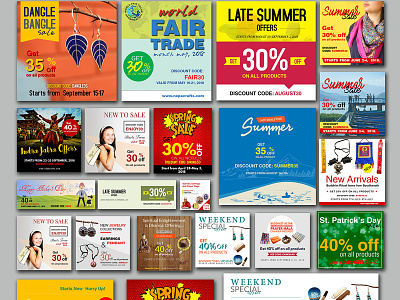 social Media Ad Collections advertisind banner graphic design sale sales campaign social media banner