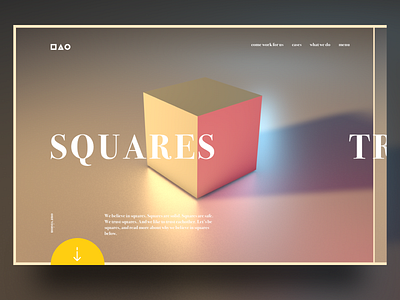 Basic shapes webdesign