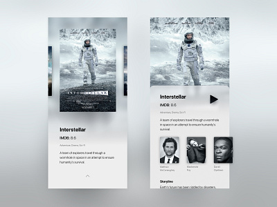 Movie app concept