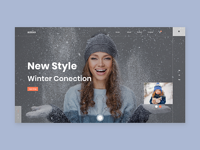 Winter eCommerce ecommerce ecommerce website design shop