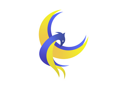 Ukrainian phoenix logo