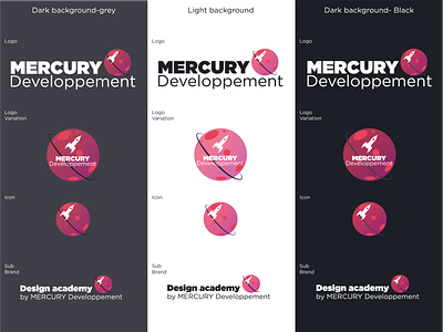 Mercury developpement Logo