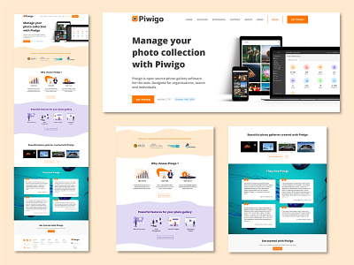 Piwigo.org Homepage redesign