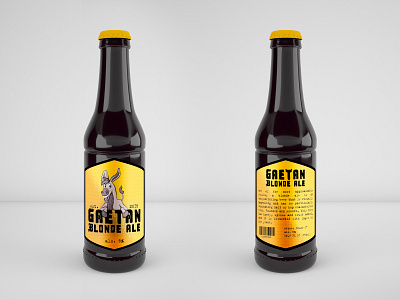 Gaetan Craft Beer Bottle