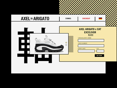 Axel Arigato brand design dailyui dailyui 002 uidesign