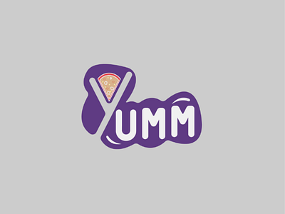 Yumm logo logo brand typography artworks