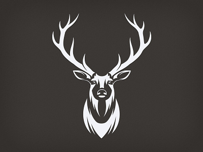 Stag #2 antlers illustration stag