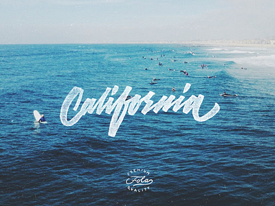 California california cola la ocean poster print surf wave