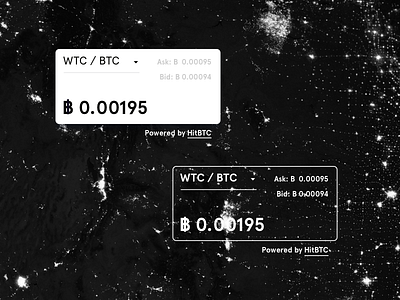 Waltonchain Widget