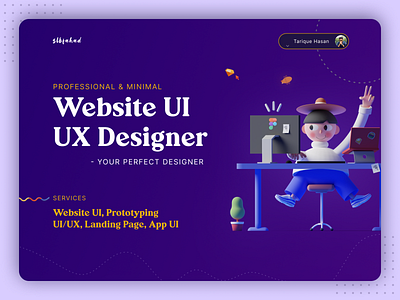 Web UI UX, Website  Landing Page