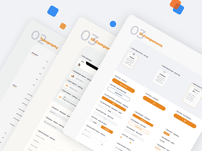 UI Style Guide & Components for Event Management Company adobe xd android app design brand branding color pallete component design design system figmadesign guidelines ios minimal mobile mobile app style guides styleguide styles ui uiux