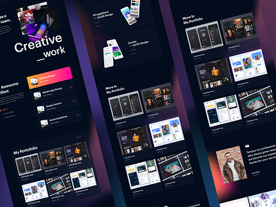 Portfolio Website UI UX Design black website black website ui clean dark mood design designer website featured figma dark mood heytarique landing page minimal new october 22 ui portfolio slbfahad tarique trending ui ux website