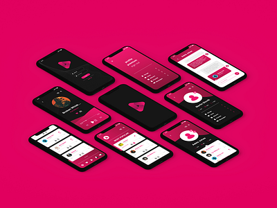 Music app app art design graphic music ui uiux ux web webdesign