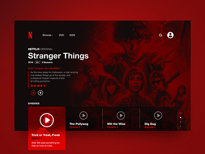Netflix art graphic graphicdesign netflix ui uidesign uiux ux uxdesign web webdesign