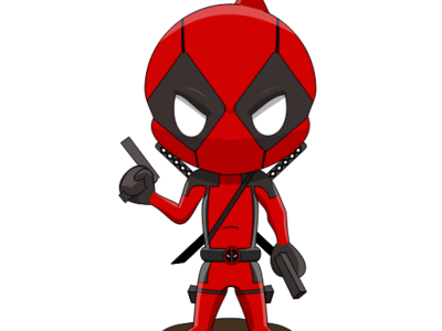 Deadpool Chibi 512x512 By Raphael Gon Alves By Raphael