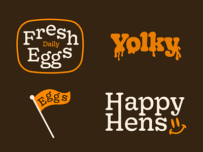 🍳🍳🍳 branding design egg eggs graphic design logo vector