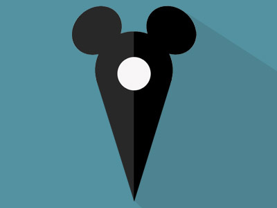 Disneynation disney icon pin shadow