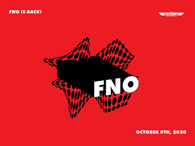 FNO is Back 2d black branding design event event branding events graphics halftone illustration red vector victory youth youth ministry