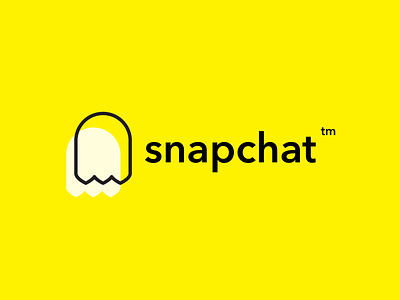 Snapchat Logo Redesign 2d design illustration illustrator logo logo design logos rebound redesign redesigned snapchat vector yellow